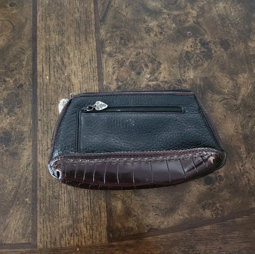 BRIGHTON leather pouch wallet